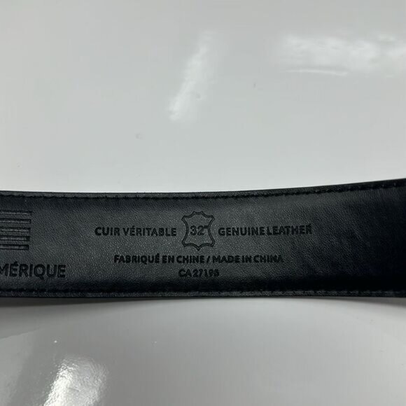 Like new Vincent D’Amerique leather belt with click belt buckle - Picture 5 of 5